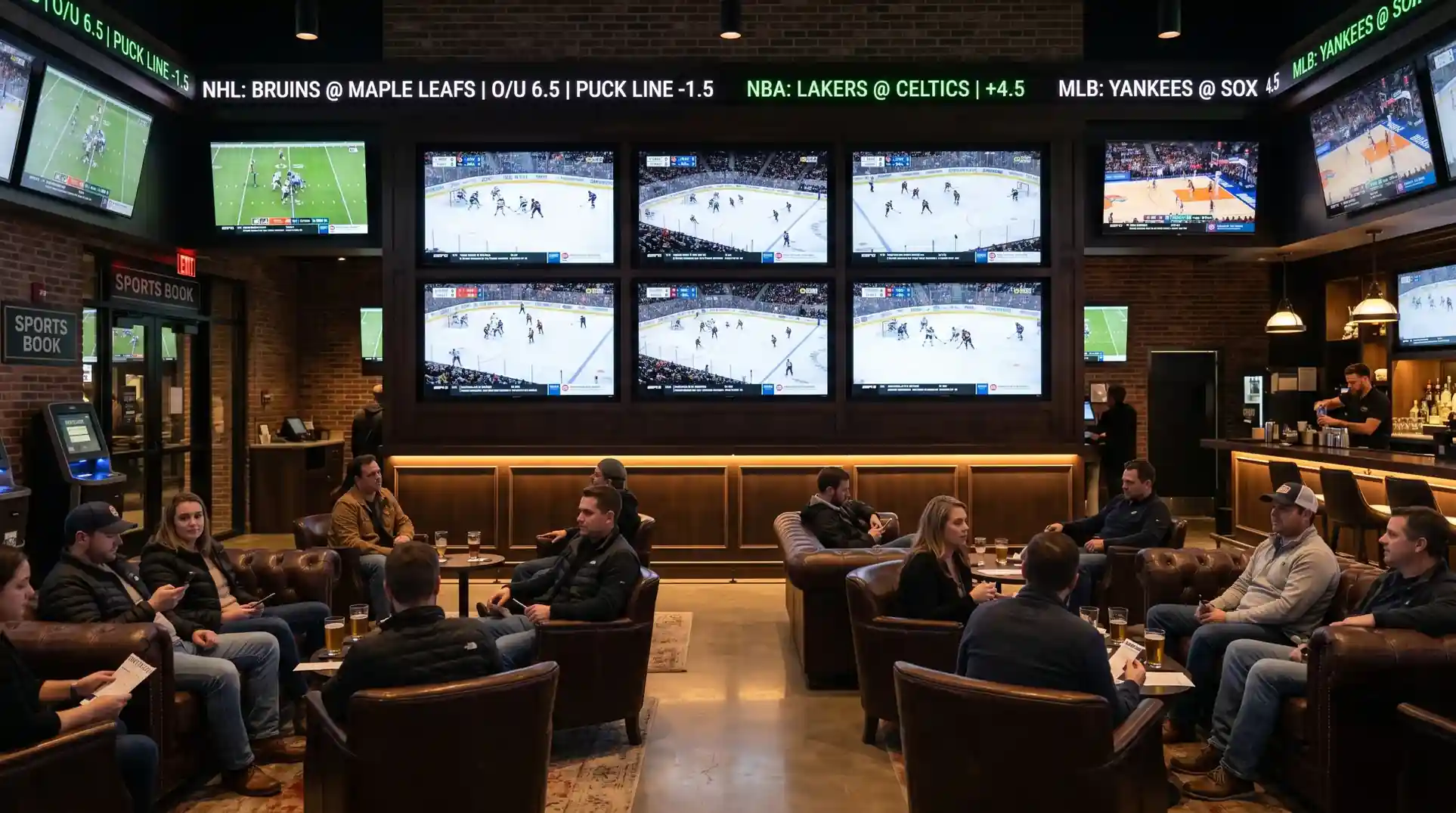 Rynek zakładów sportowych w USA - statystyki i wpływ na NHL